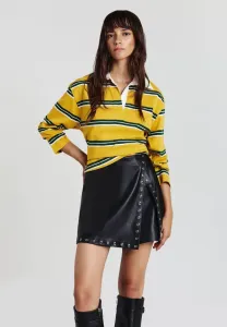 Юбка-Обертка с заклепками Calliope, Ultrablack