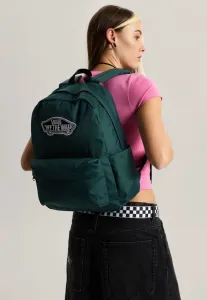 Классический рюкзак в стиле олдскул Vans, Medium Dark Green