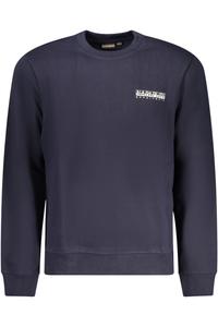 Толстовка мужская Napapijri с логотипом на спине, синий / белый