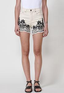 Джинсовые шорты Koroshi, молочный