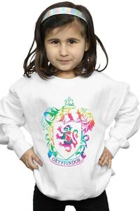 Толстовка с принтом тай-дай и гербом Гриффиндора Harry Potter, белый