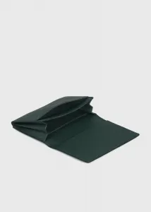 Металлический держатель для визитных карточек с укороченным логотипом