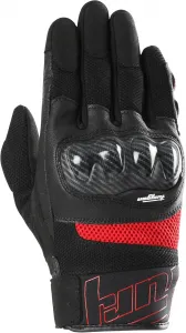 Мужские мотоциклетные перчатки Furygan Galax EVO, летние, легкие, дышащие, с защитой ладони, кожаной отделкой, вентиляцией и сенсорным экраном, Black / Red