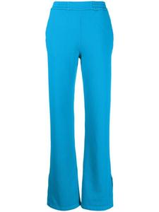 Off-White спортивные брюки с полосками, синий