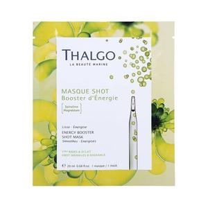 Разглаживающая и придающая энергию маска для лица в листовой упаковке, 20 мл Thalgo, Shot Energy Booster