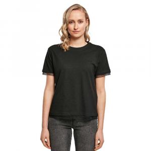 Футболка Build Your Brand Short Sleeve Round Neck, черный