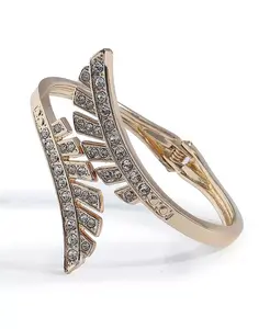 Женский браслет-обертка из листового золота Sohi, gold