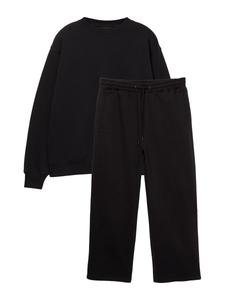 Спортивный костюм Pull&Bear, черный