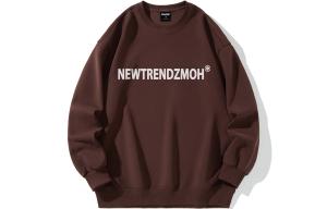 Свитшот осенне-зимний унисекс ZMOH, вересково-серый