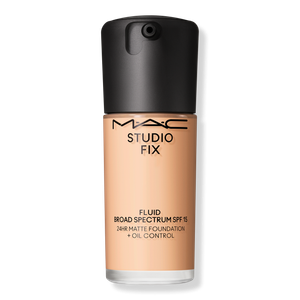 Тональный крем Studio Fix Fluid SPF15 с матирующим эффектом и контролем жирности кожи на 24 часа. MAC, N5 (rosy beige with neutral undertones for light to medium skin)