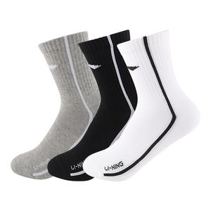 Унисекс гольфы Mid Calf LINING, черный/белый/серый