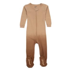 Детские хлопковые пижамы Tie Dye для девочек Leveret, цвет Tie Dye Beige