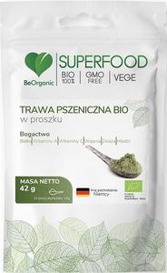 Органический порошок травы пшеницы Beorganic, 42 г, Medicaline