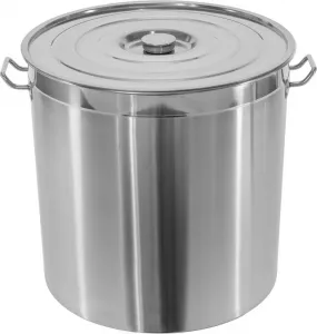 Профессиональная кастрюля из нержавеющей стали, кастрюля для супа, кастрюля для кейтеринга, лучшая цена, 45x45 = 67 л Tivendis