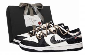 Nike Кроссовки Dunk Skateboard Unisex низкие Black/White