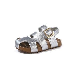Дышащие детские сандалии для детей TONYBEAR, серебряный