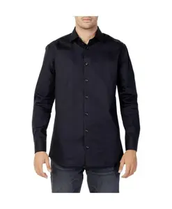 Рубашка с длинными рукавами Selected Homme, черный