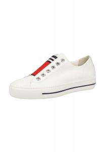 Кожаные кроссовки paul green, красный