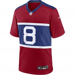 Мужская игровая футболка Дэниела Джонса из команды «Нью-Йорк Джайентс» (НФЛ) Nike, красный