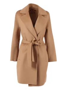 Пальто Ajaccio с поясом Max Mara, коричневый