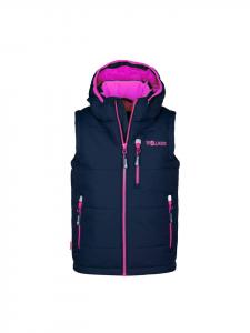 Функциональный жилет Trollkids Funktions Narvik XT, цвет navy/pink