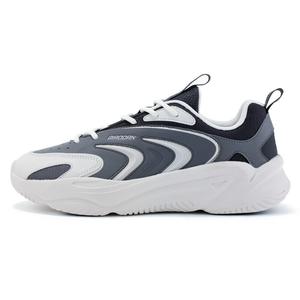 Кроссовки мужские низкие Anthracite Grey / Electric Switch Grey Qiaodan