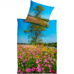 Постельное белье KiNZLER «Солнечный», из хлопкового сатина, цвет bunt