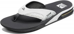 Мужские шлепанцы REEF с открывалкой для бутылок, серый/белый