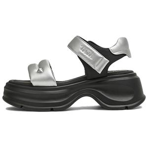 TATA Женские сандалии на одной застежке серебристые, цвет Silver