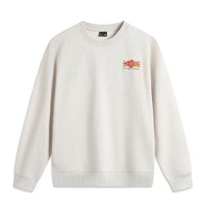 LINING Толстовка Sports Life Collection Unisex Heather Gray Tile Gray/Tao Li Brown