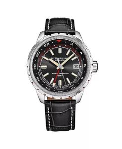 Часы Global Voyager 1014 GMT 42 мм с мировым таймером Stuhrling