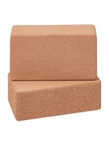 Relaxdays 2 блока для йоги натурального цвета - (Ш)22,5 x (В)12 x (Г)7 см