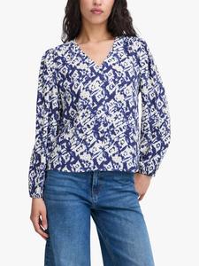 Топ Vera Diamond Ikat ICHI, Blue/Multi