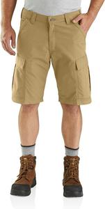 Carhartt мужские рабочие шорты 103543 Force Relaxed Fit Ripstop Cargo, Golden Sand