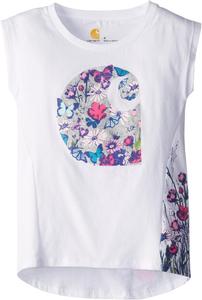 Футболка Carhartt для девочек Garden C с короткими рукавами, White