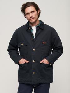Куртка Surplus с четырьмя карманами для работы Superdry, темно-синий