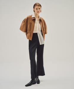 Куртка с короткими рукавами и сборками ПОСТОЯННАЯ ДОСТАВКА Column, цвет Beige