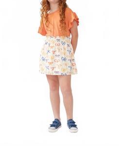 Юбка-мини с принтом "лук" в разноцветной гамме Compania Fantastica, мультиколор