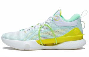 Баскетбольные кроссовки Speed 8 мужские с низким верхом стандартные белые/светло-мятно-зеленые Lining