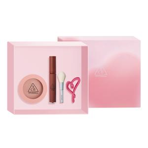 Монохромный блаш набор жидких помад Long Lasting легко растушевывается натуральный 3CE