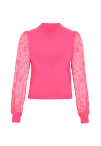 Faina Свитер 'Festive' в светло-розовом цвете