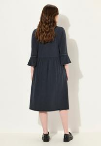 Платье из джерси RHINESTONE DETAIL 3/4 SLEEVE Ulla Popken, черный