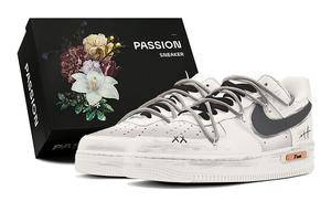 Женские кроссовки для скейтбординга Nike Air Force 1, Beige