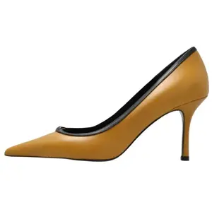 Тонкие каблуки на шпильке 8 см, женские, умбра TORY BURCH, коричневый