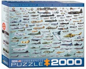 Еврографика, пазл, Самолеты и вертолеты, 2000 шт. EuroGraphics