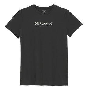 On Обычная футболка женская черная