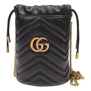 Сумка gg marmont mini crossbody bag black Gucci, черный