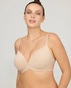 Бюстгальтер с чашкой и на косточках Promise, бежевый
