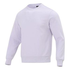 Толстовка New Balance Solid Color Sports Round Neck Pullover White, белый