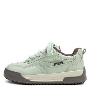 Far waves Скользоустойчивые износостойкие легкие женские скейтерские кеды лоу-топ зеленые, цвет Green